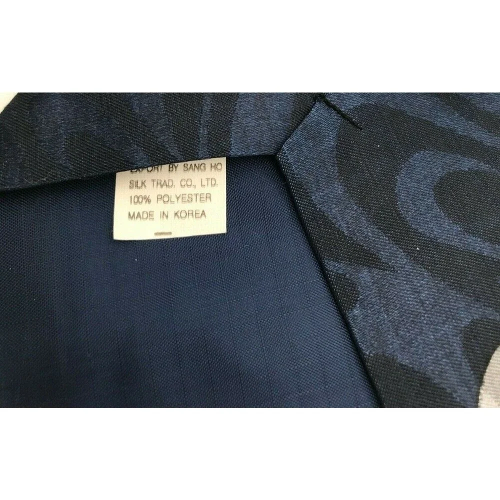 Everyday PRAYING HANDS Navy Blue Men's Tie. 56 x 4 in Classic Necktie. Religious
